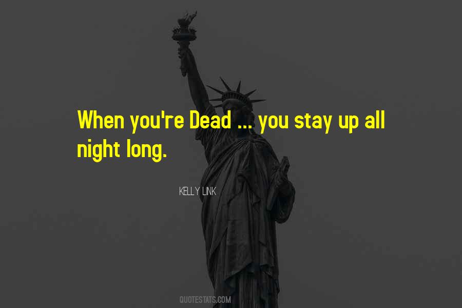 Dead Night Quotes #83670