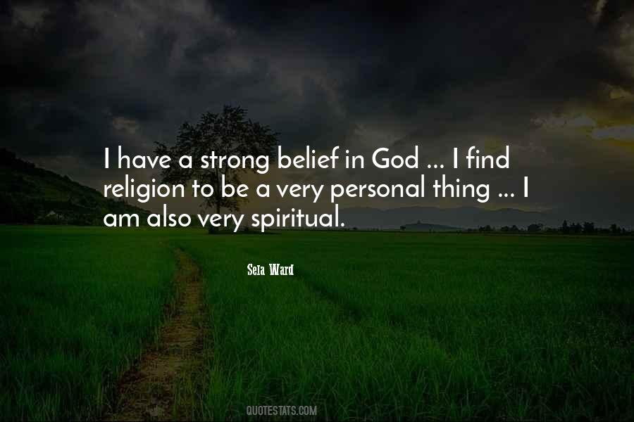 Strong Spiritual Quotes #315240