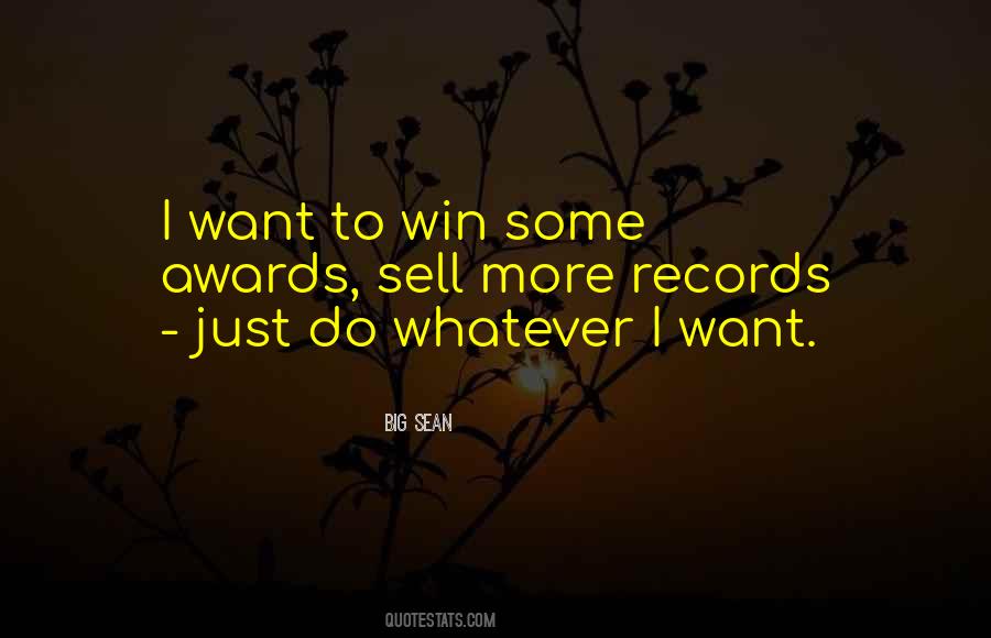 I Want To Win Quotes #1799225