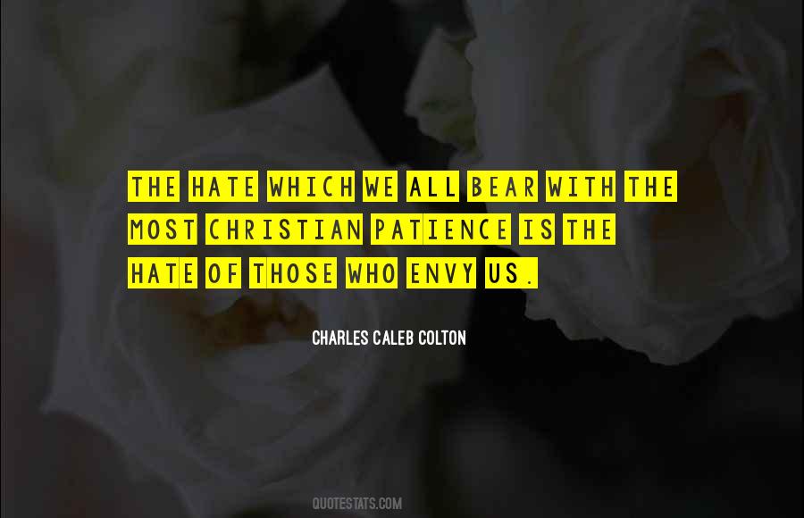 Hate Most Of All Quotes #1622656