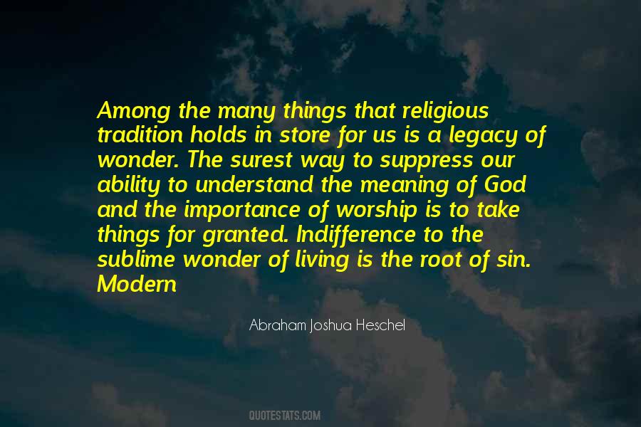 Importance Of God Quotes #1202689