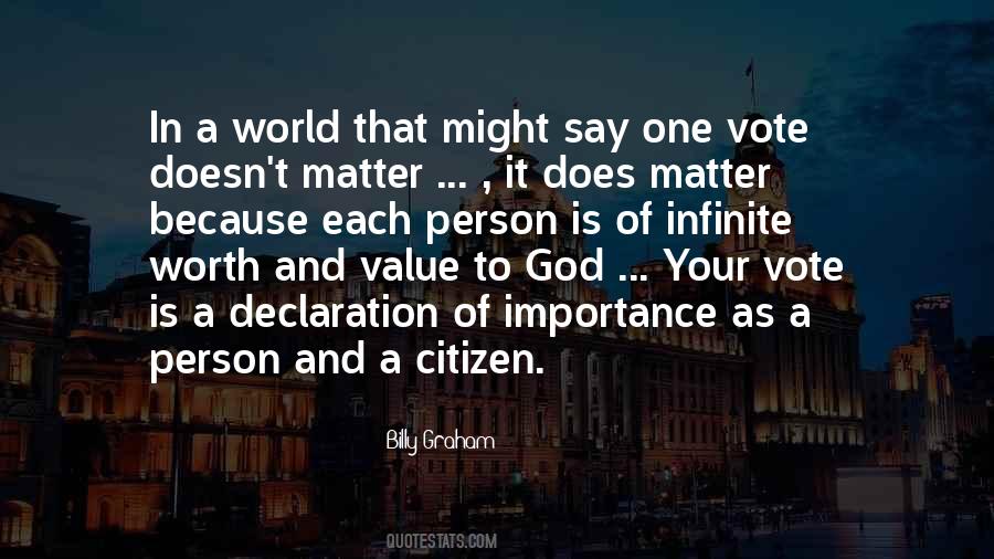 Importance Of God Quotes #1416926