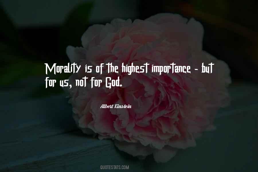Importance Of God Quotes #1578110