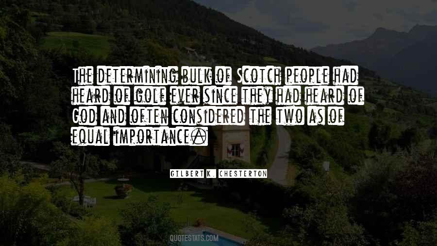 Importance Of God Quotes #188446