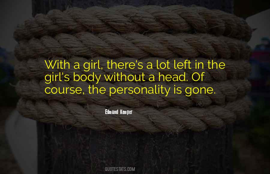 Quotes About Girl Personality #404075