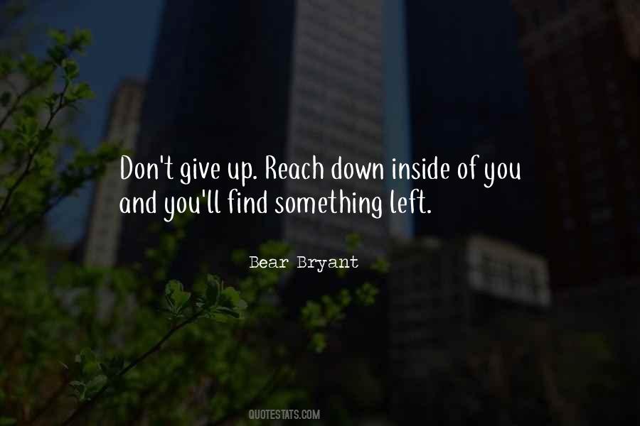 Quotes About Giving Up Something #152257