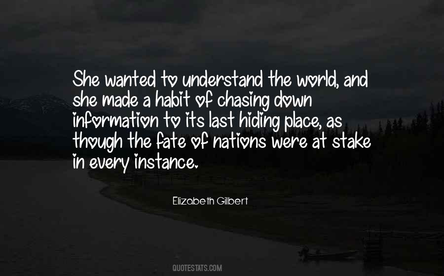 Hiding From The World Quotes #482691