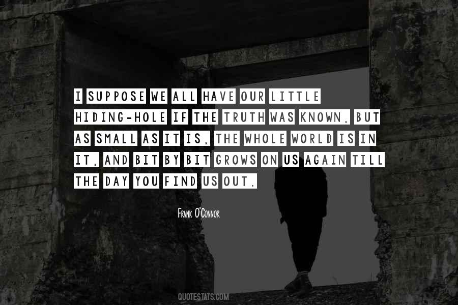 Hiding From The World Quotes #968889