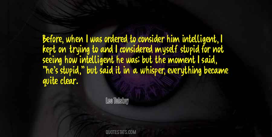 Seeing Clear Quotes #622320