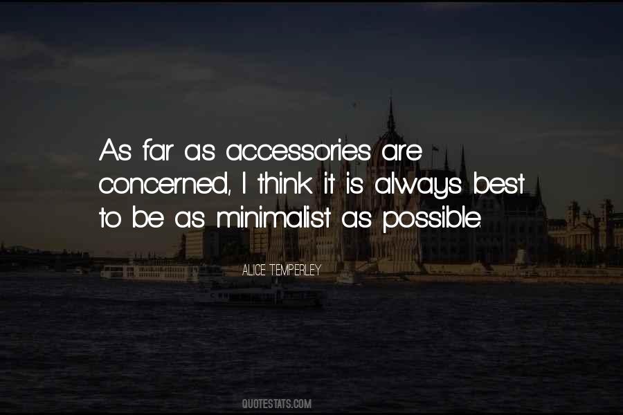 Best Accessories Quotes #1332971