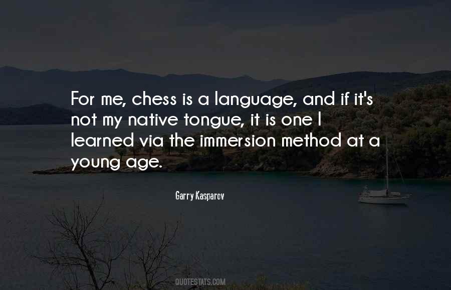 Garry Kasparov Chess Quotes #1338496