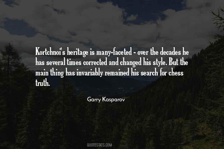 Garry Kasparov Chess Quotes #1726320