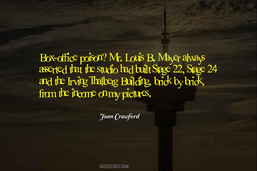 Built With Bricks Quotes #26582