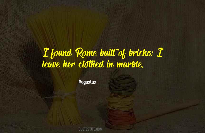 Built With Bricks Quotes #693976