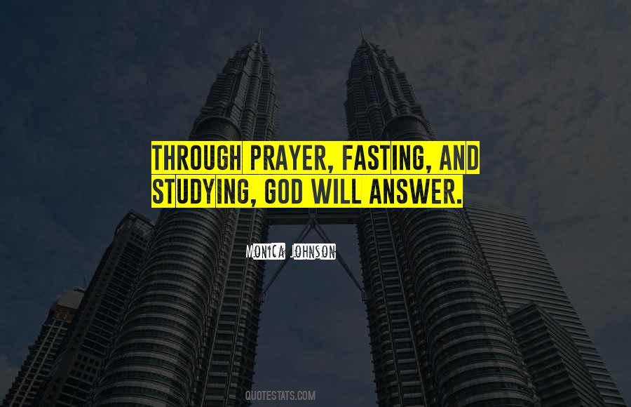 Prayer Fasting Quotes #122734