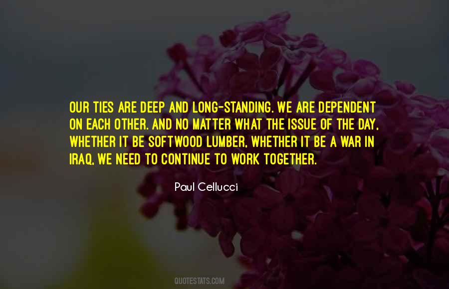 We Need To Work Together Quotes #1233404