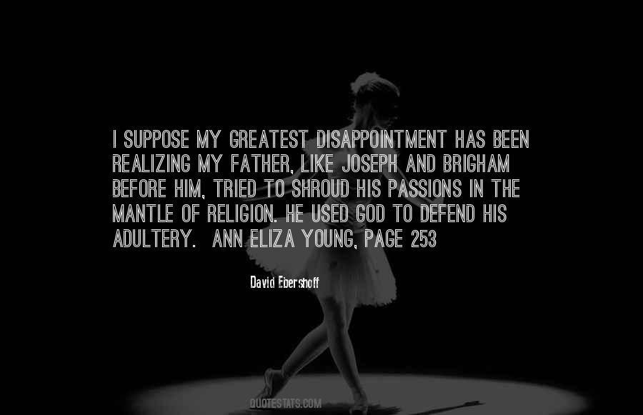 Disappointment Wife Quotes #1431606