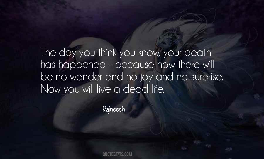 Dead Life Quotes #1205653
