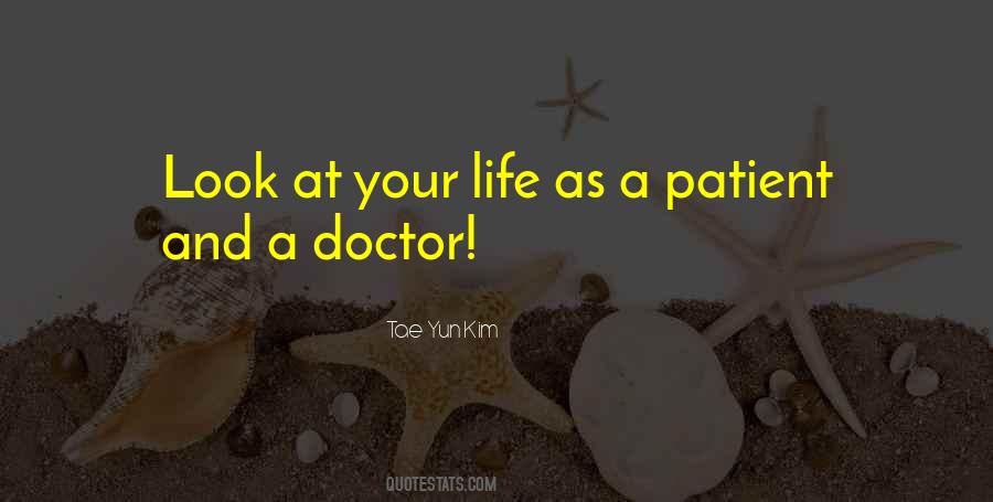 Patient And Doctor Quotes #203484