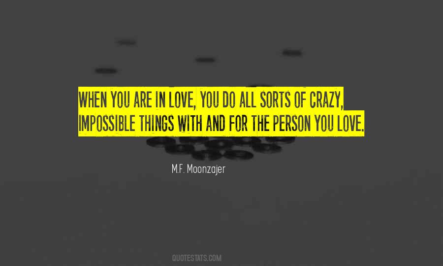 Love Impossible Quotes #1088191
