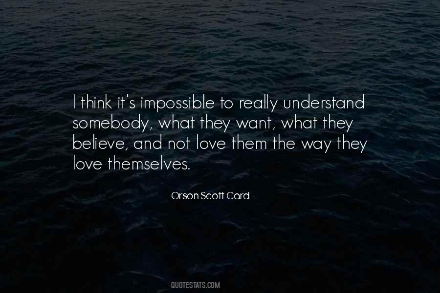 Love Impossible Quotes #1308964