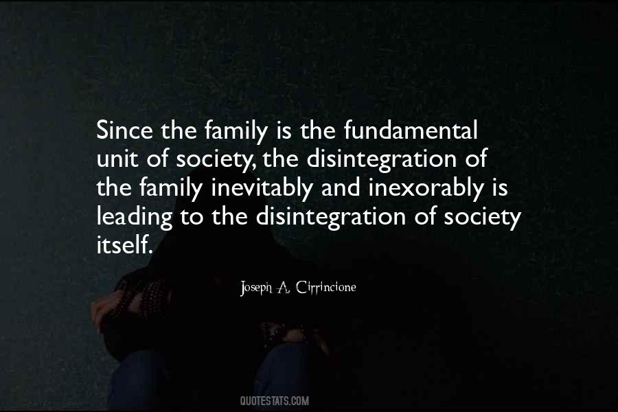 Quotes About The Family Unit #1381615