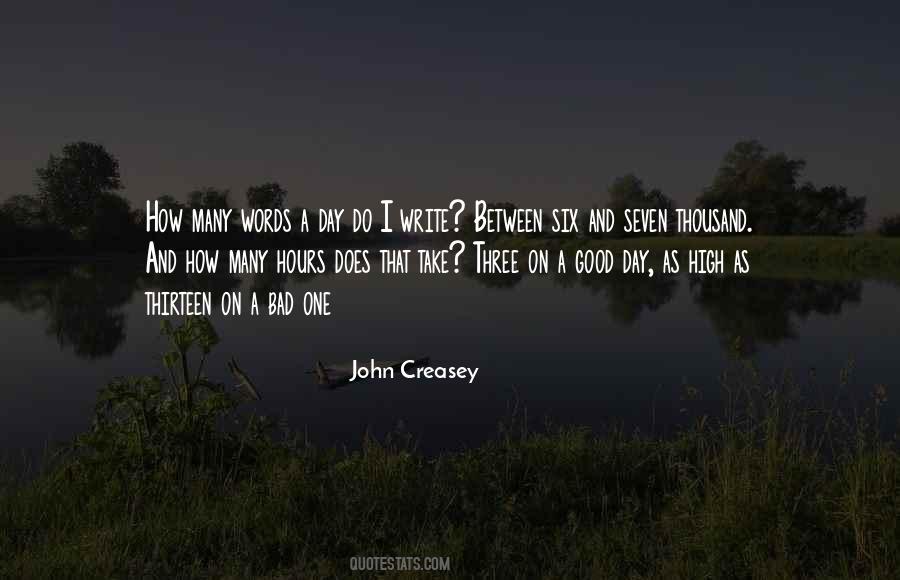 One Good Day Quotes #210130
