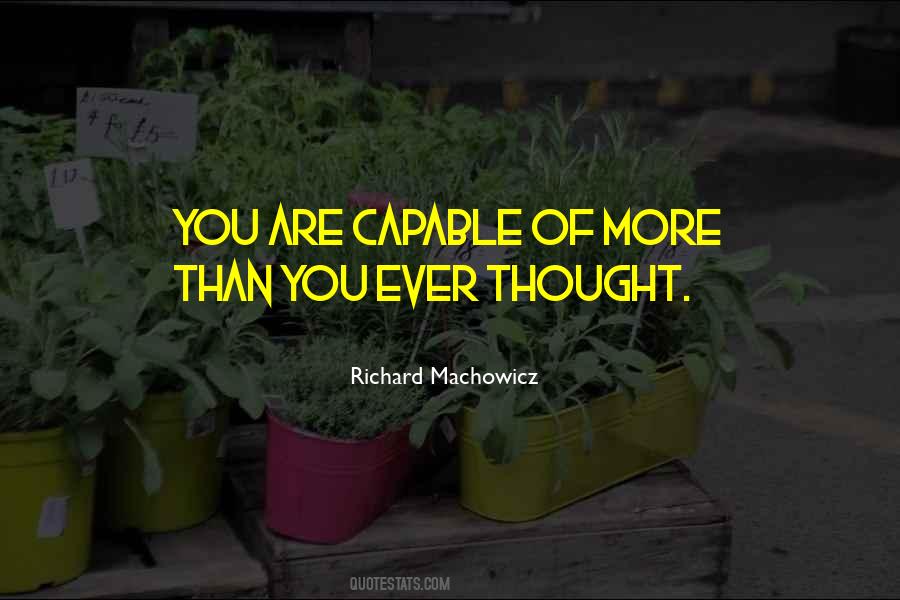 You Are More Than Capable Quotes #65445