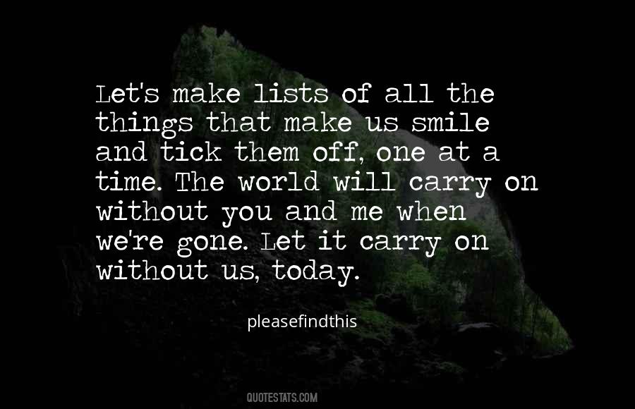 Smile On Us Quotes #1116520