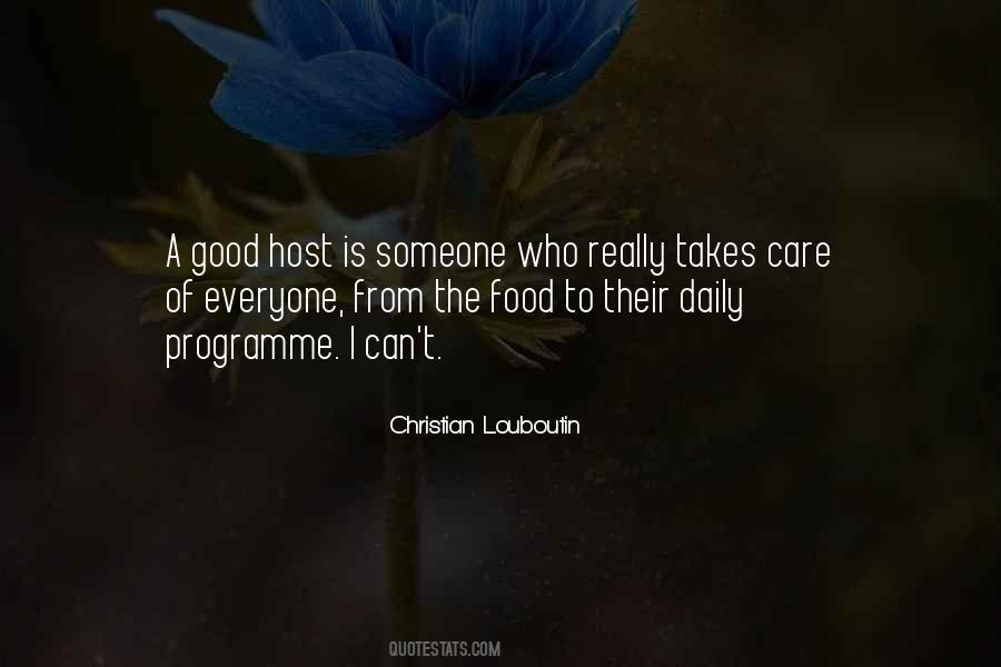 A Good Host Quotes #290797