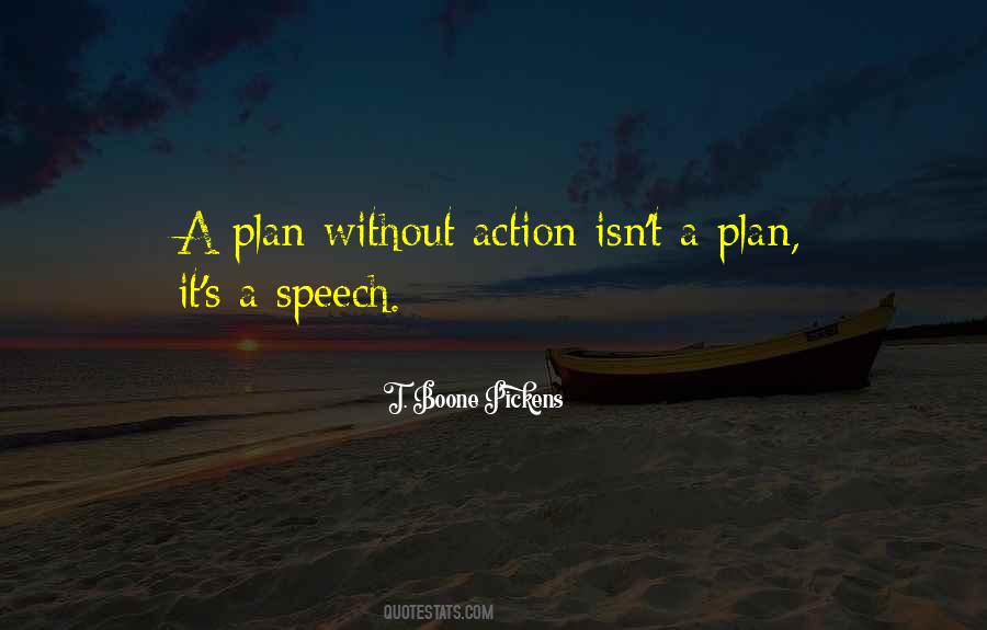 Plan Without Action Quotes #1810309