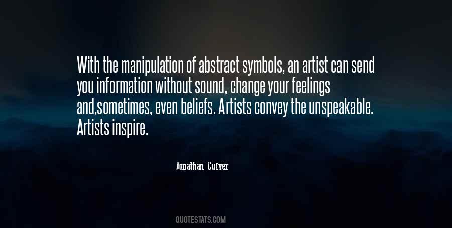 Artist Feelings Quotes #111798