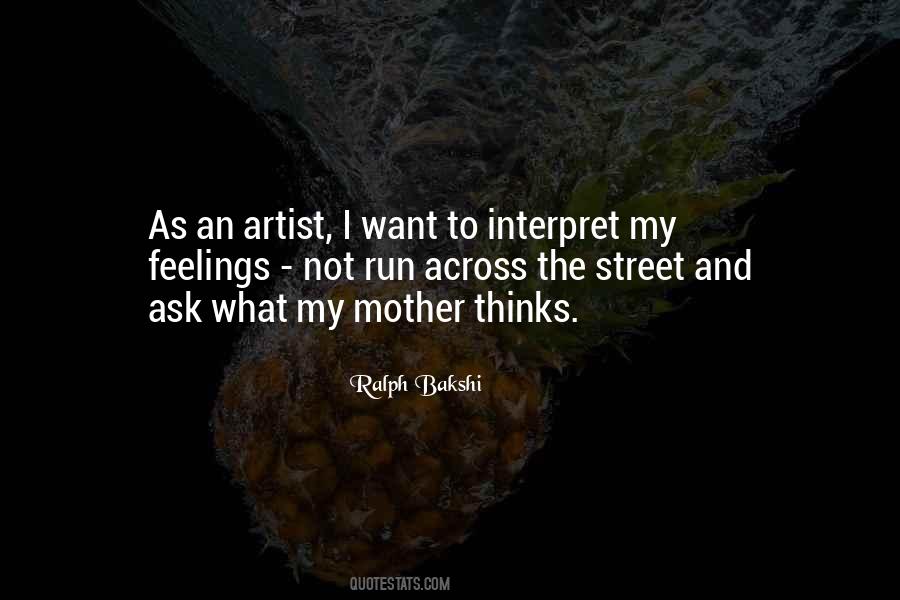 Artist Feelings Quotes #816348