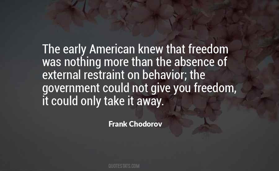 Quotes About Giving Up Liberty #1502606