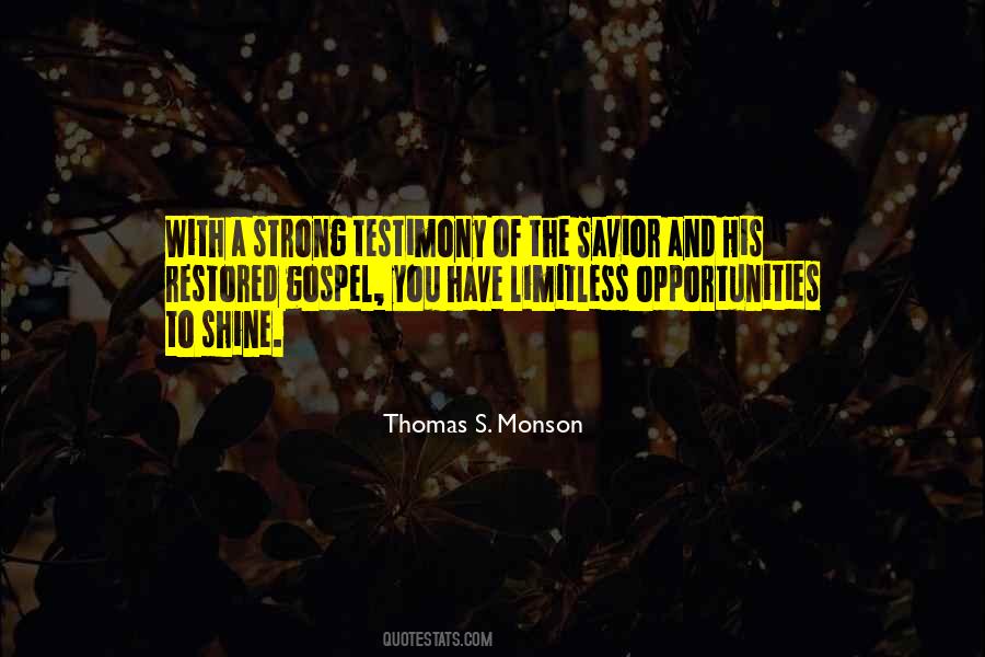 Limitless Opportunities Quotes #1675482