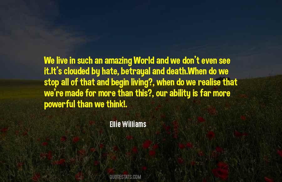 Hate Living Quotes #1675970