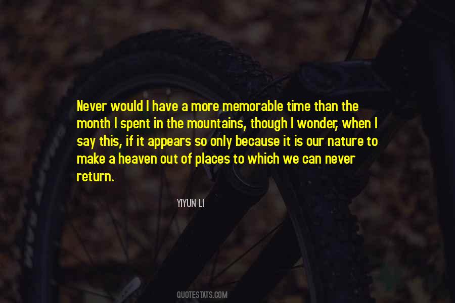 Quotes About Memories Of Places #1404543