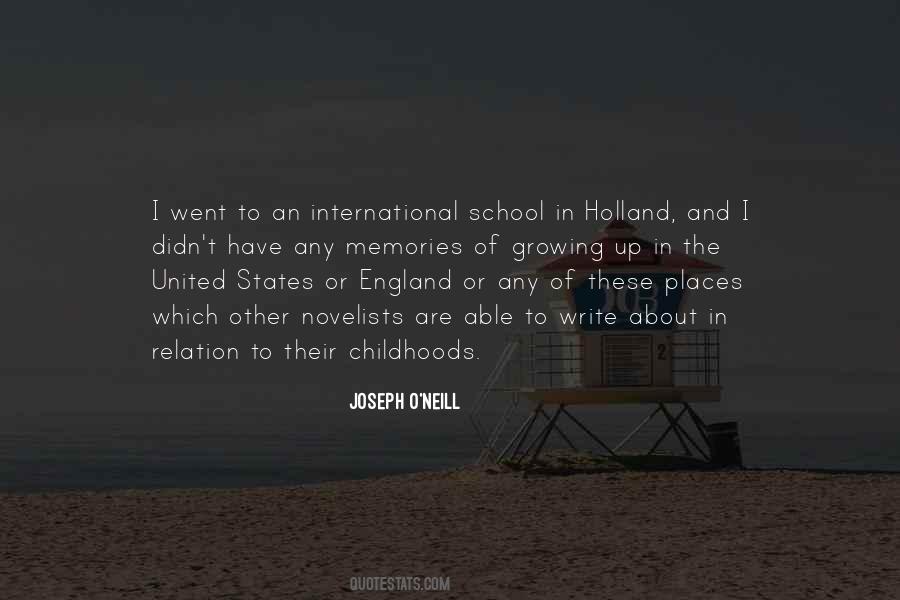 Quotes About Memories Of Places #529066