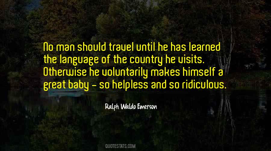 Man Travel Quotes #463816