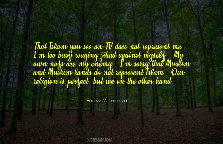 Quotes About Enemy Of Islam #1348287