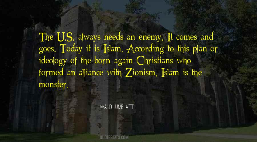 Quotes About Enemy Of Islam #1417009