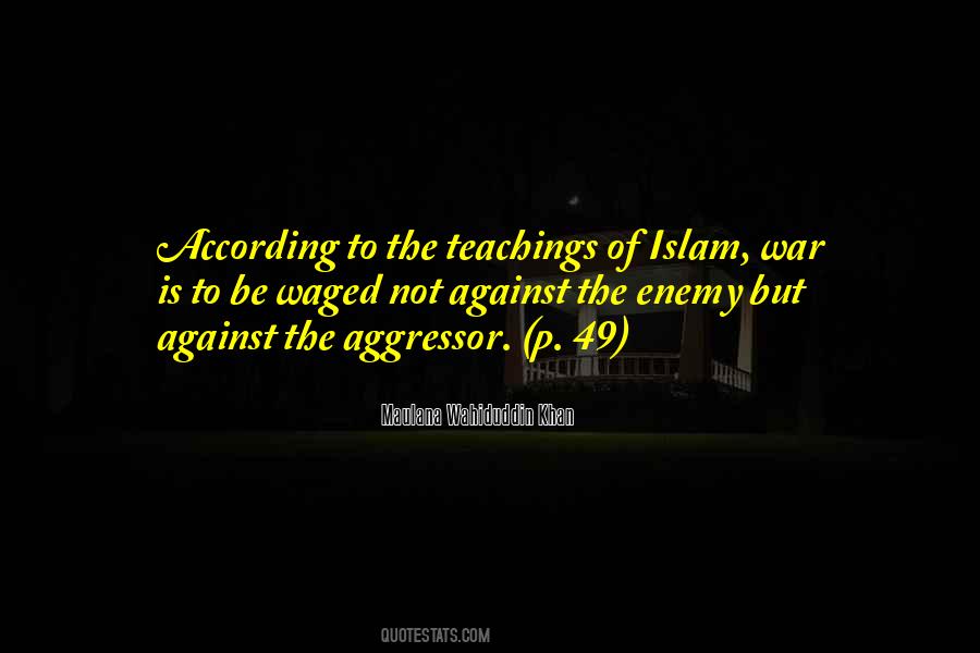 Quotes About Enemy Of Islam #679487