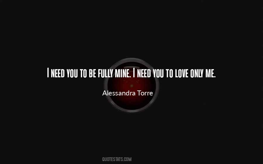 Be Only Mine Quotes #958133