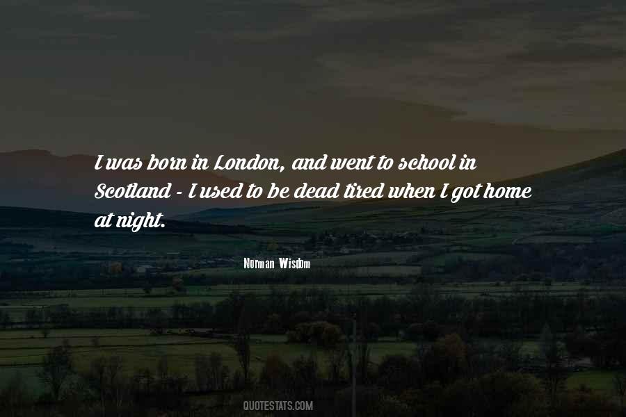 Night At Home Quotes #117933