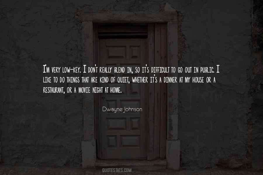 Night At Home Quotes #239157
