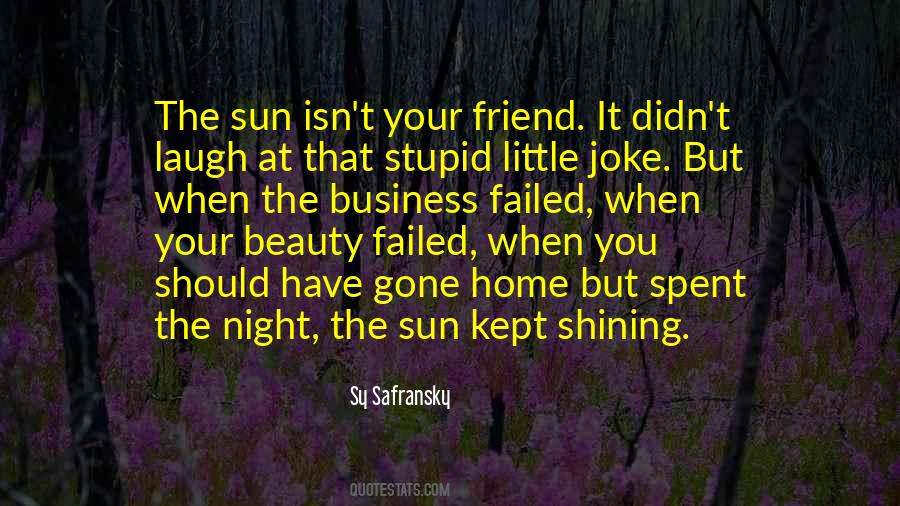Night At Home Quotes #487772