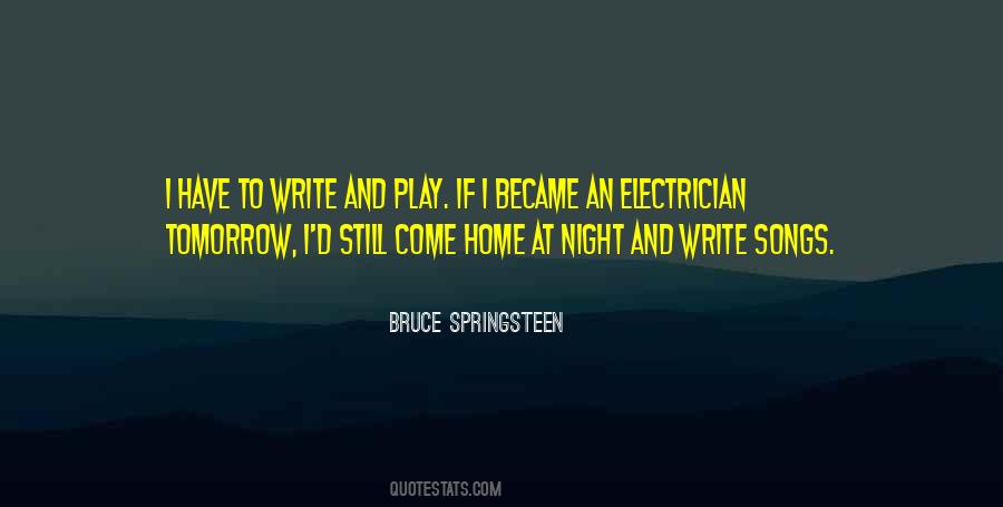 Night At Home Quotes #514884