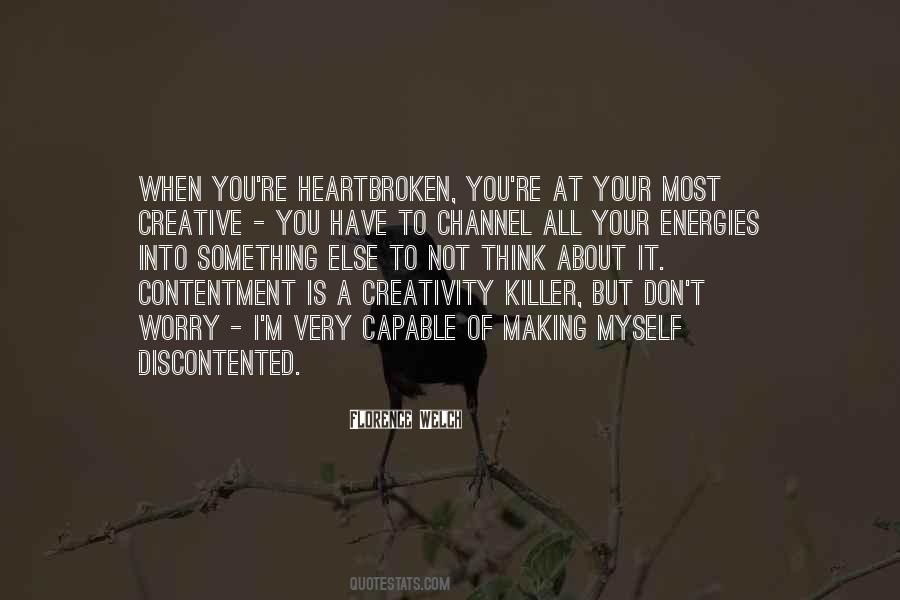 Your Contentment Quotes #1306736