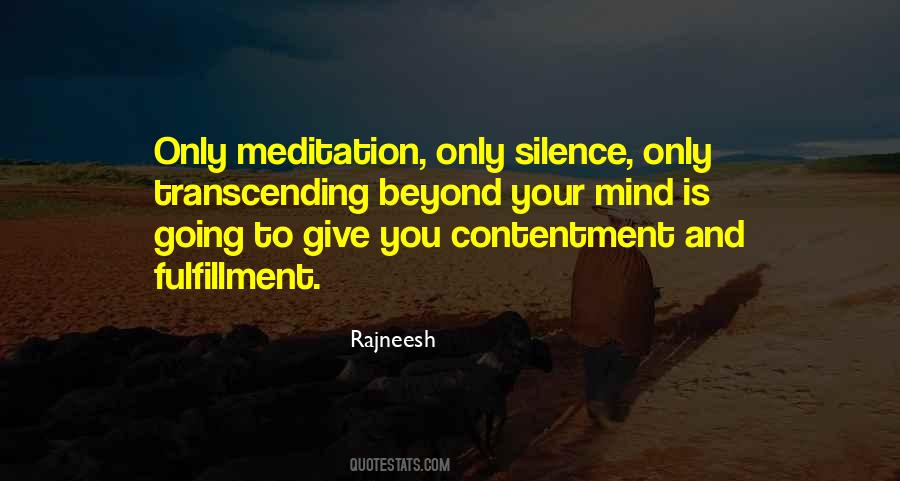 Your Contentment Quotes #1659503