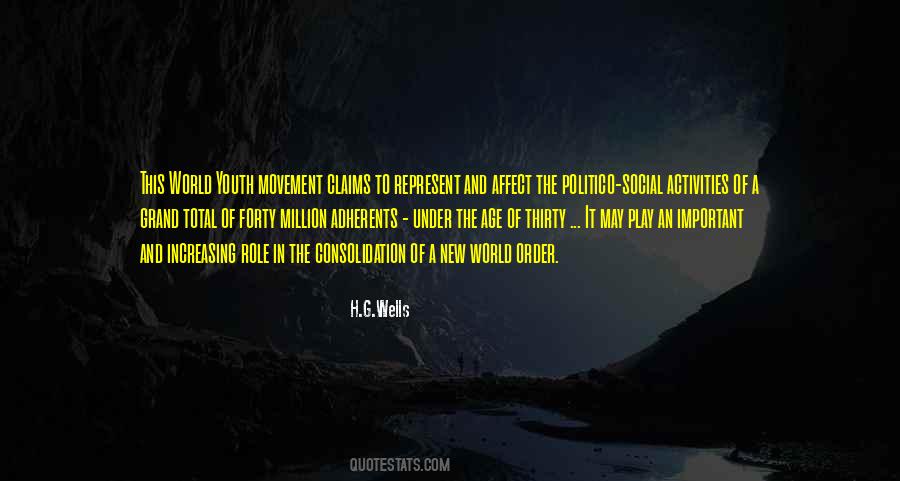 Quotes About The Youth Of The World #1427399